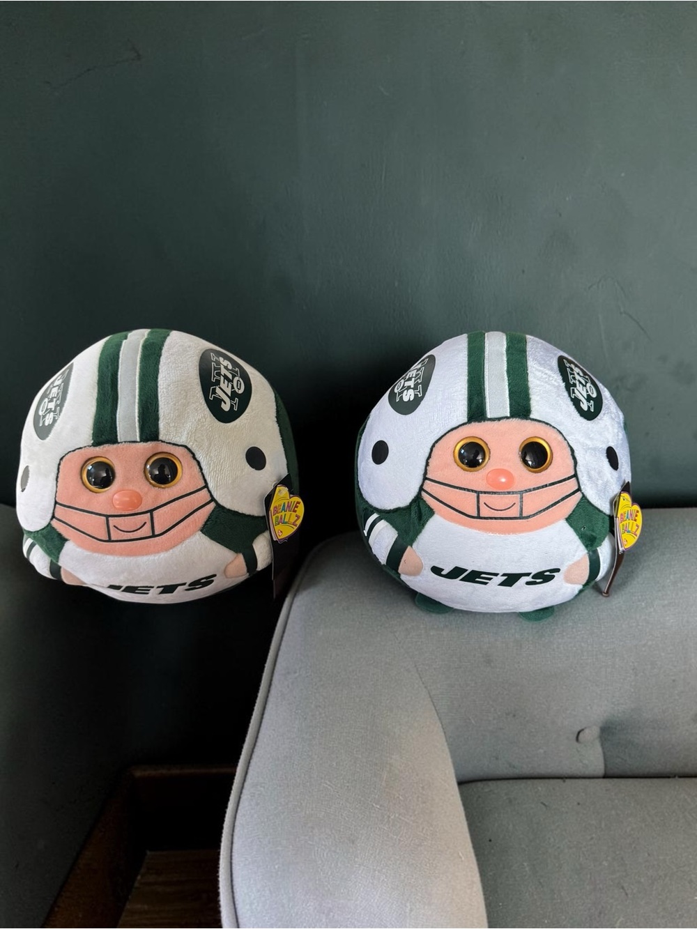 NFL Plush Helmet Doll - Dark Green & White